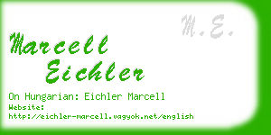 marcell eichler business card